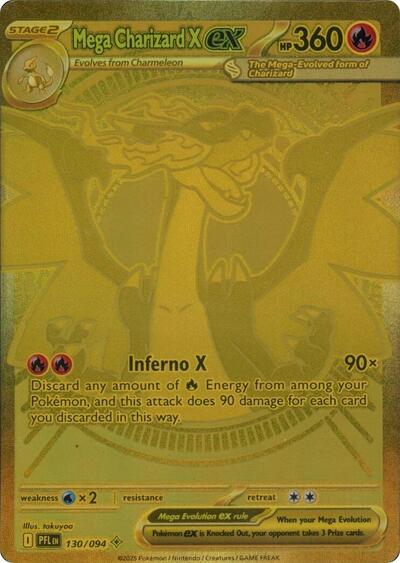 Mega Charizard X ex #130