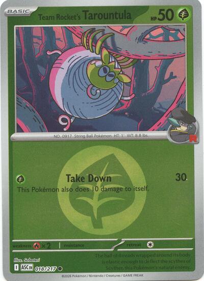 Team Rocket's Tarountula