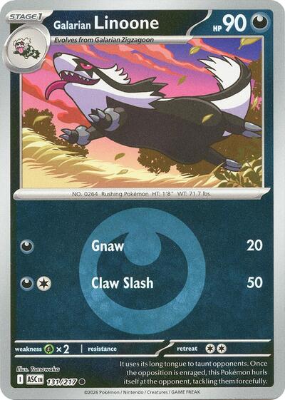 Galarian Linoone