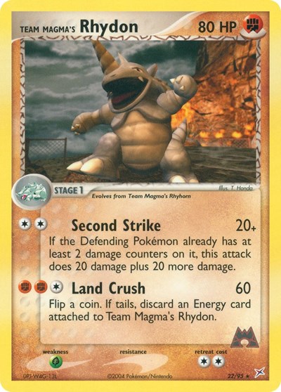 Team Magma's Rhydon