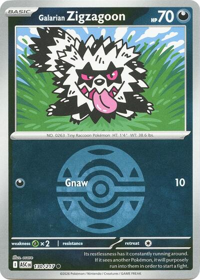 Galarian Zigzagoon
