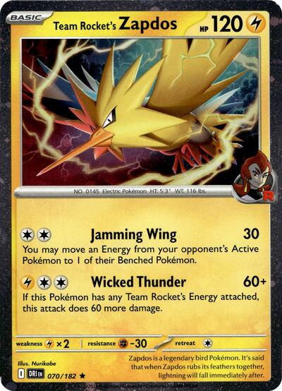 Team Rocket's Zapdos
