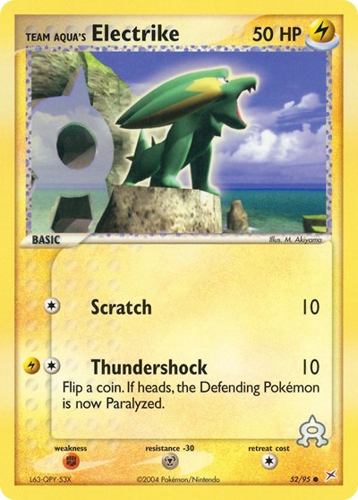 Team Aqua's Electrike