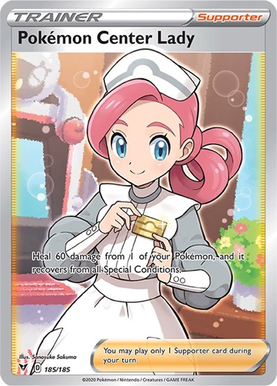 Pokemon Center Lady