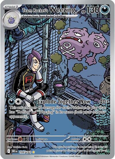 Team Rocket's Weezing