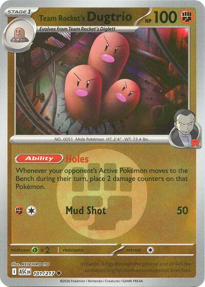 Team Rocket's Dugtrio