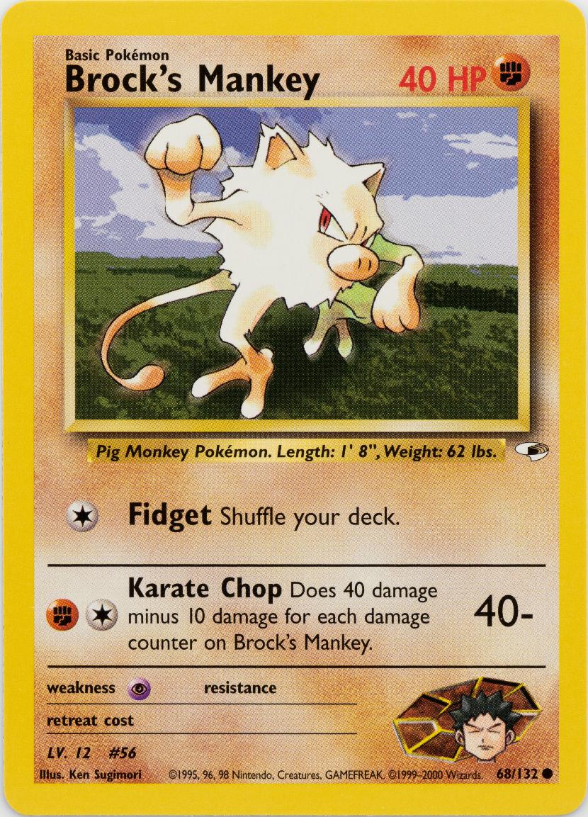 Brock's Mankey