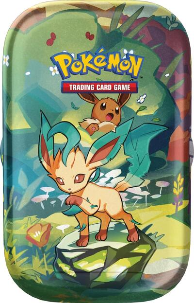 Prismatic Evolutions Mini Tin [Leafeon]
